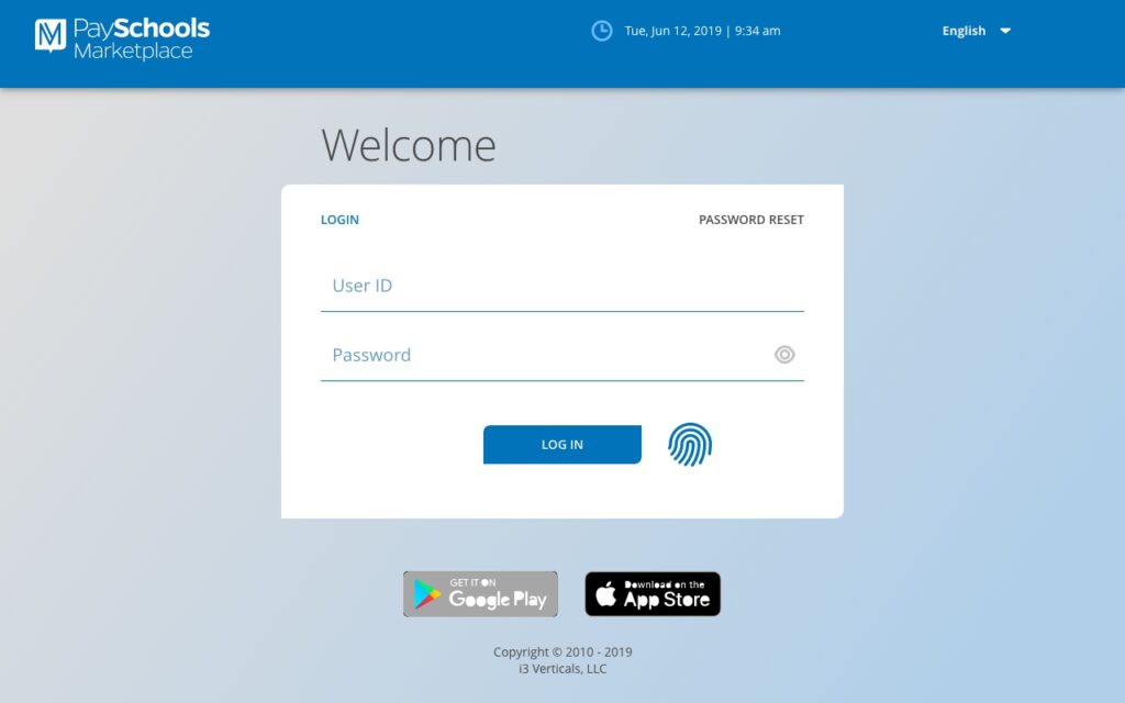 Login Landscape