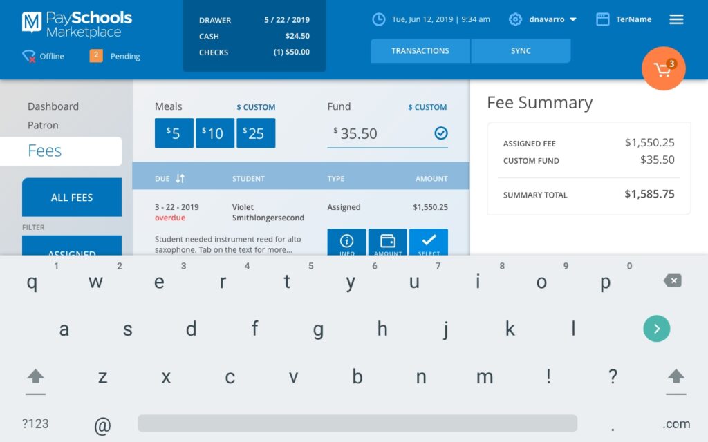 Select Fees Keys Landscape